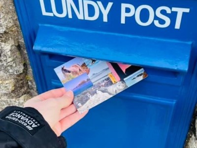 Celebrating National Letter Writing Day from Lundy&nbsp;Island