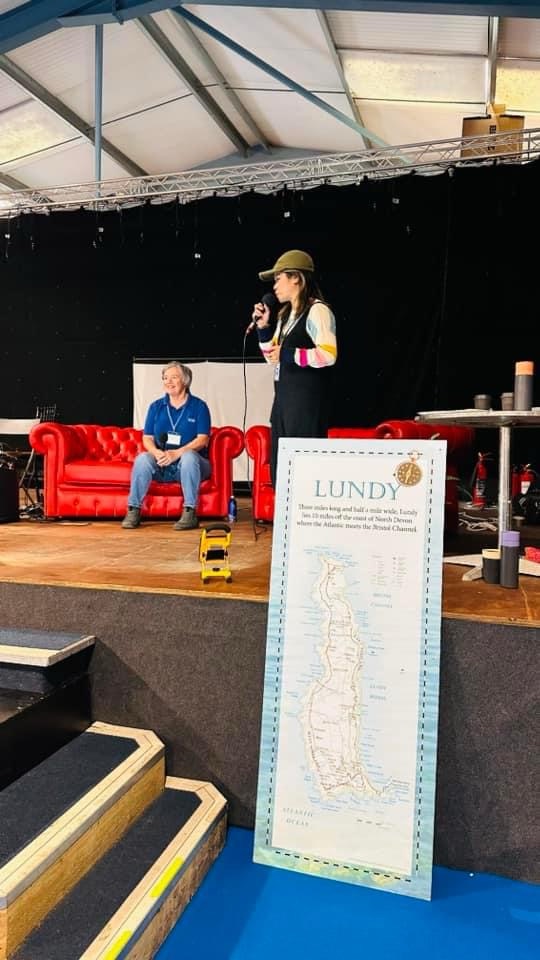 Representing Lundy at the Created Festival, The Big Sheep