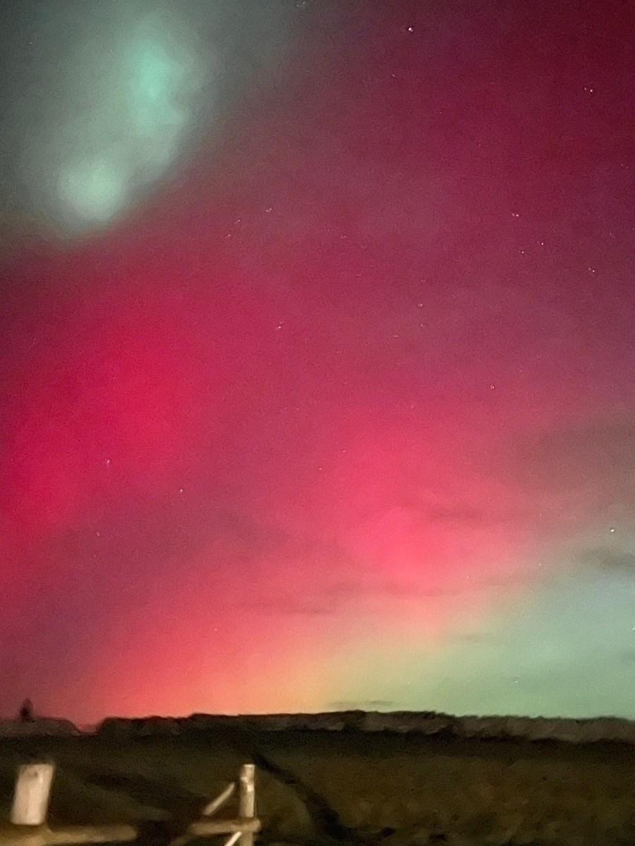 Northern Lights Over&nbsp;Lundy